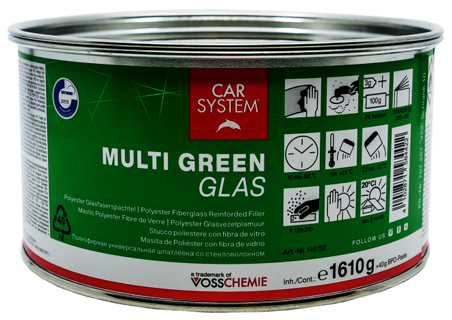 Multi Green Glas