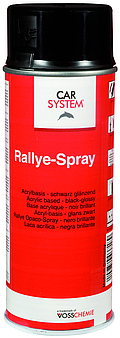 Rallye-Spray glänzend zwart 400ml